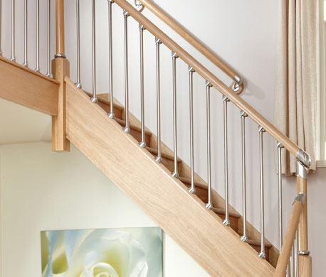 Stair Parts Spindles Replacement, Wooden Stair Handrails Uk