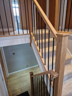 Black Metal Stair Spindles Blank